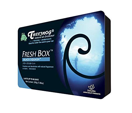 Air Freshener Treefrog Fresh Box Black Squash