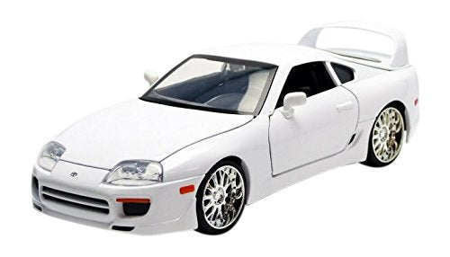 Fast & Furious 7 1995 Toyota Supra White Jada Toys 97375 1/24