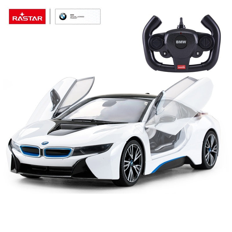 新品・未使用　RASTAR  BMW i8 1/14スケール Amazon.co.jp: RASTAR BMW トイカー 1:14 BMW i8 リモート