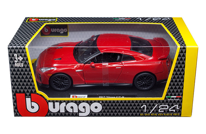 1:24 2017 Nissan GT-R (red)