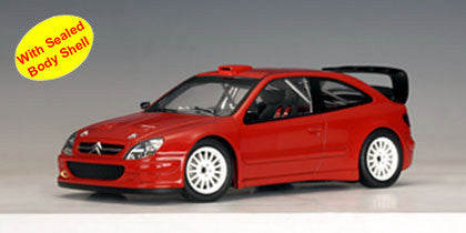 AUTOart 1:18 CITROEN XSARA WRC 2004 PLAIN BODY VERSION RED                               