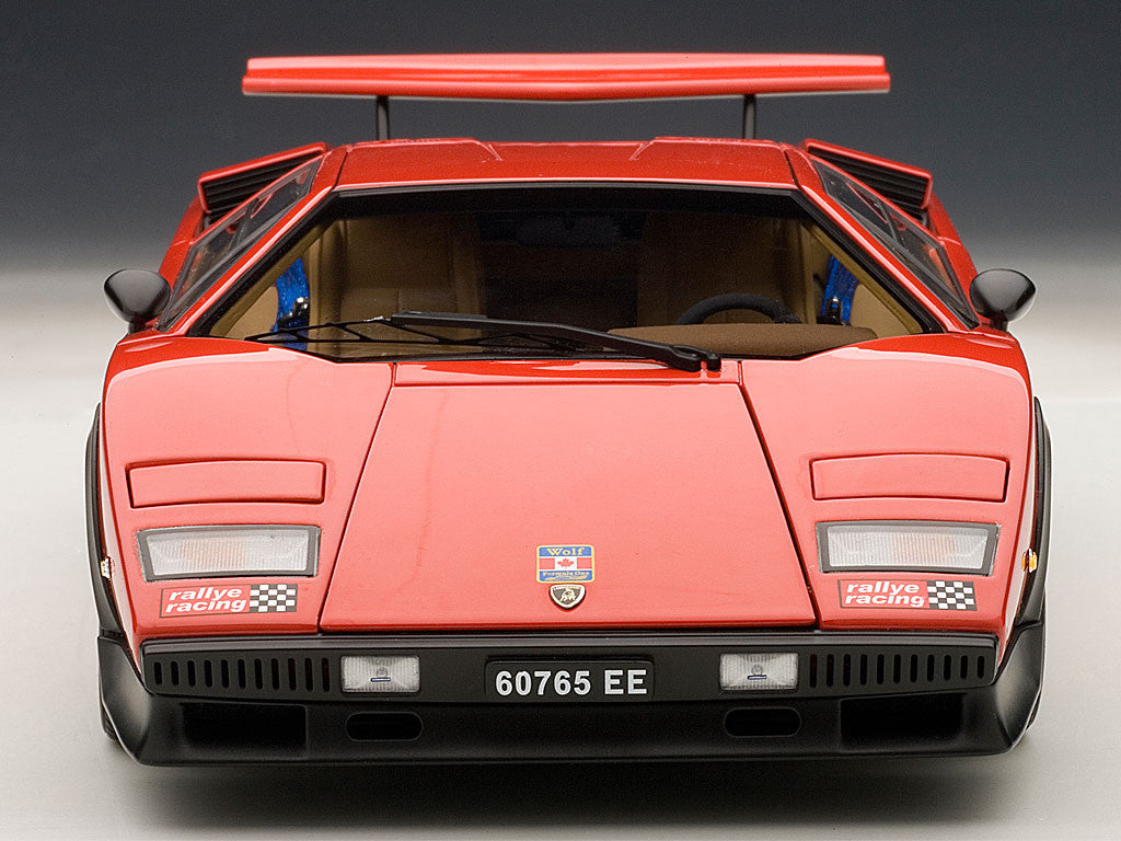 AUTOart 1:18 LAMBORGHINI COUNTACH LP500S WALTER WOLF EDITION RED                         