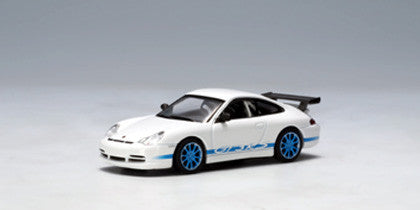 AUTOart 1:64 PORSCHE 911 GT3 RS 2004 BLUE/WHITE                                          