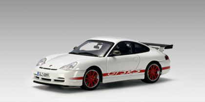 AUTOart 1:43 PORSCHE 911 GT3 RS WHITE/RED STRIPE                                         