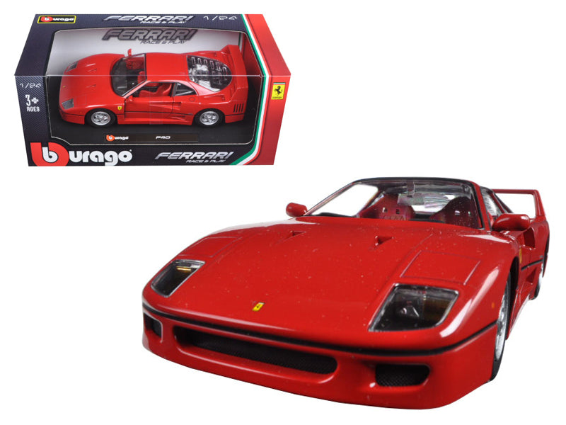 Bburago 1:24 W/B - Ferrari Race & Play - Ferrari F40 Red 26016