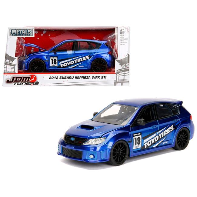 ミニカー JDM TUNERS 2012 SUBARU IMPREZA WRX STI JDM TUNERS: 2012 Subaru Impreza WRX STI 1/24 Scale (Candy
