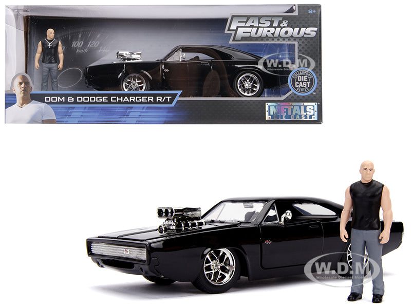 Jada 1:24 Bom & Dodge Charger R/T with figure Diecase Model 30737