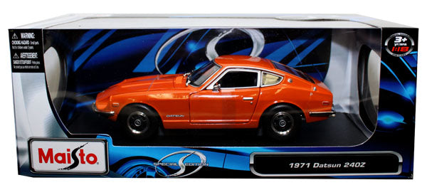 MAISTO 1:18 Special Edition - 1971 Datsun 240Z (Orange) 31170