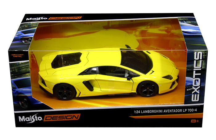 1:24 Design Exotics - Lamborghini Aventador LP 700-4 (yellow)