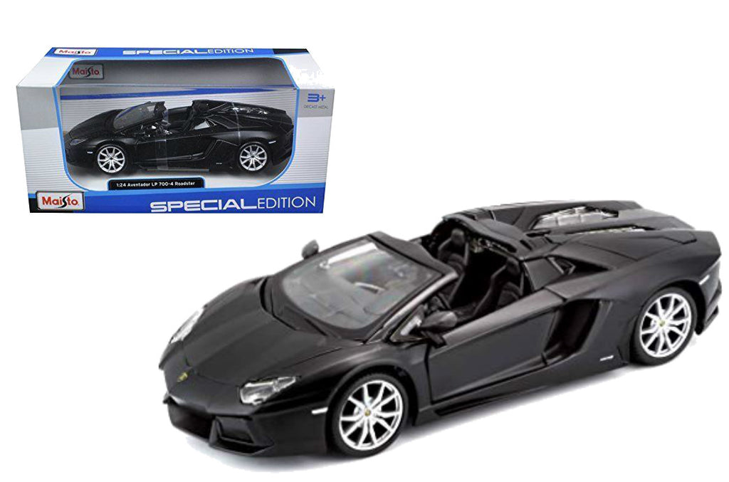 Maisto 1:24 W/B Special Edition- Lamborghini Aventador LP 700-4 Roadster (black) 31504
