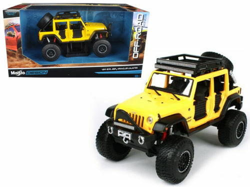 Maisto 1:24 W/B - Off-Road Kings - 2015 Jeep Wrangler Unlimited Yellow 32523