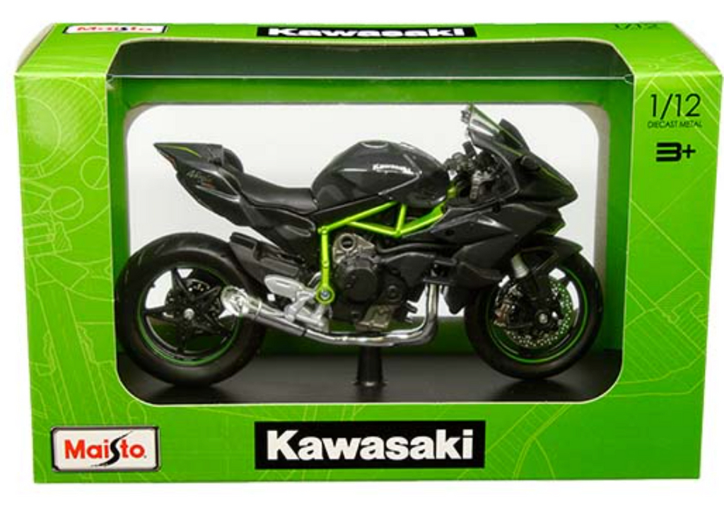 Maisto 1:12 Kawasaki Ninja H2 R (Dark Grey) 32708