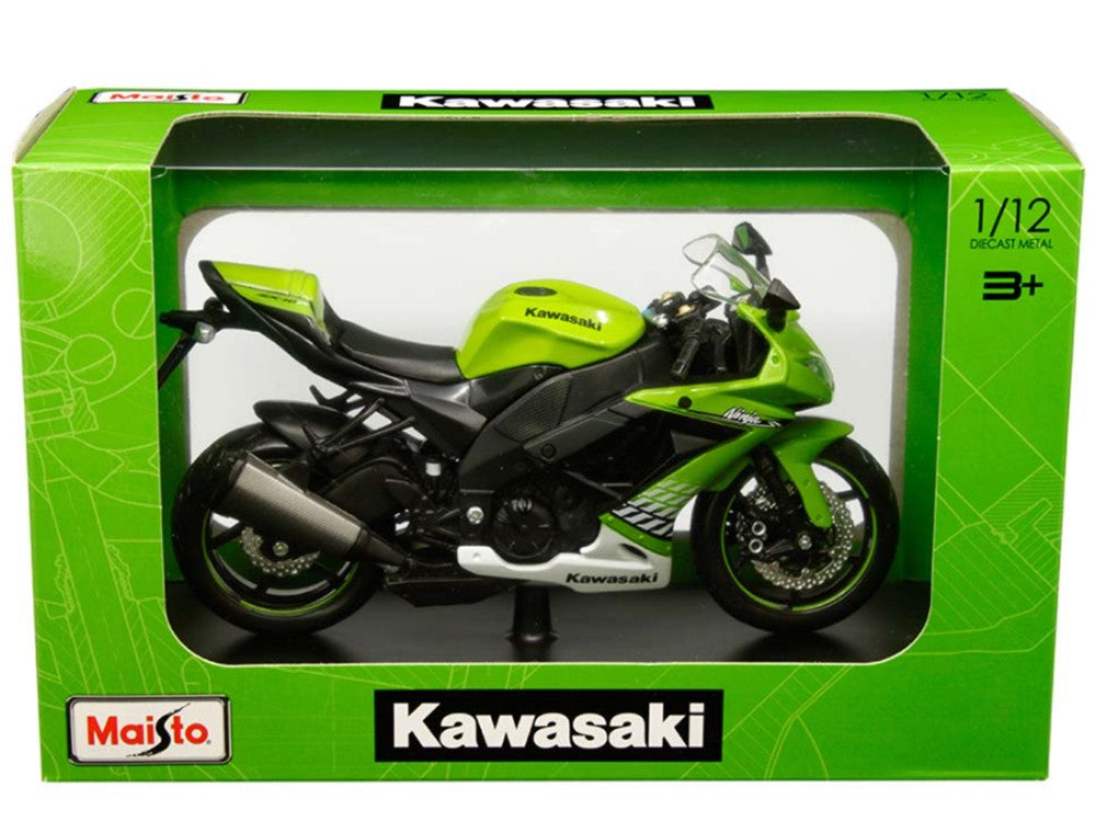Maisto 1:12 Kawasaki Ninja ZX-10R (Green) 32709