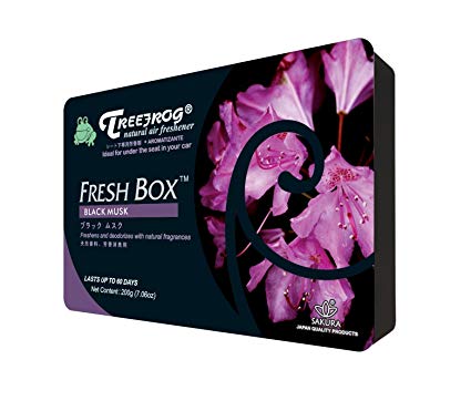 Air Freshener Treefrog Fresh Box Black Musk