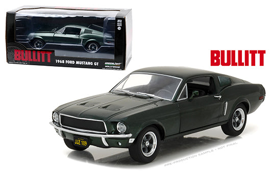 1:24 Hollywood - Bullitt - 1968 Ford Mustang GT (Green)
