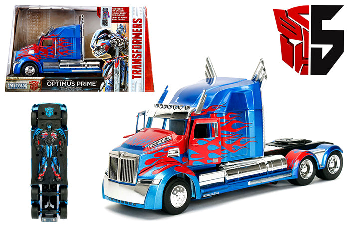 1:24 Hollywood Rides - Transformers 1- Optimus Prime (Blue) 98403