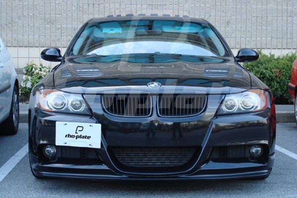 BMW 3-Series (E90 Sedan/E91 Wagon) Regular/M-Sport bumper 2006-2011 rho-plate V2