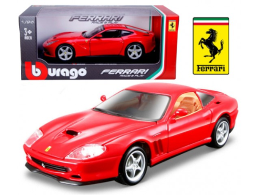 1:24 Ferrari Race & Play - Ferrari 550 Maranello (Red)
