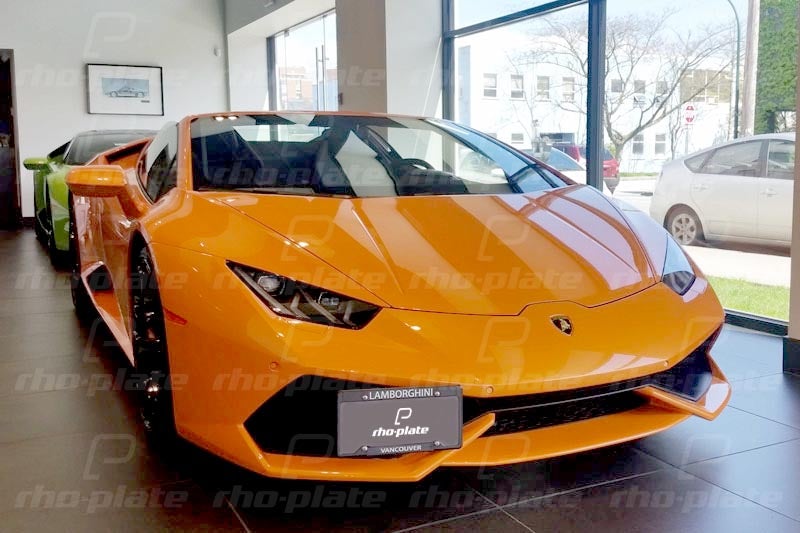 Lamborghini Huracán LP 580-2 / LP 610-4 2016-2019 rho-plate V2