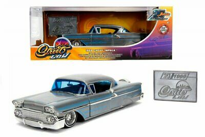 Jada 1:24 1958 Chevy Impala 20th anniversary "Street Low" 31082