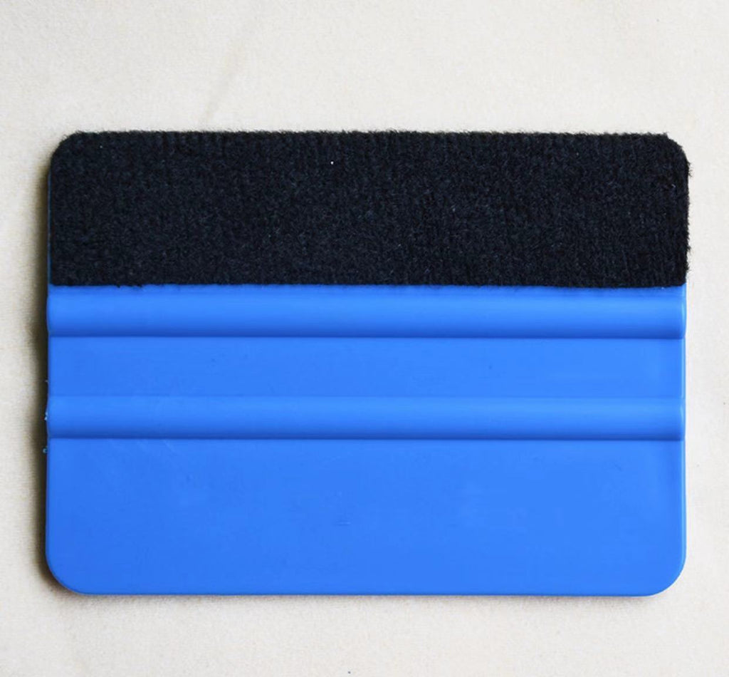 Squeegee for Car Vinyl Scraper Decal Applicator Tool with Black Fabric