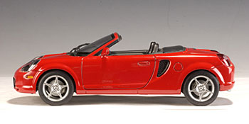 1:18 TOYOTA MR2 SPYDER RED