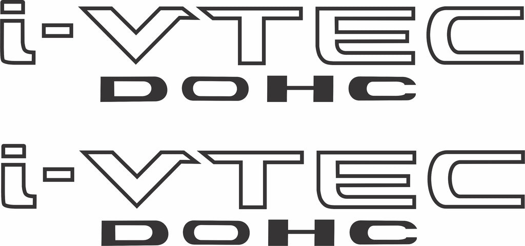 Stickers I-VTEC DOHC