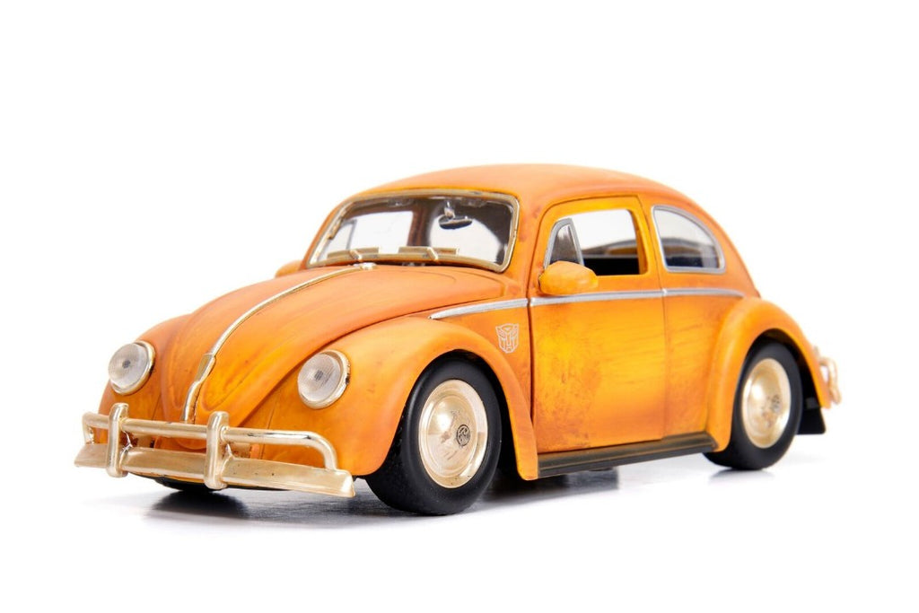 Jada 1/24 "Hollywood Rides" VW Beetle - Bumblebee w Charlie-autoworld-1