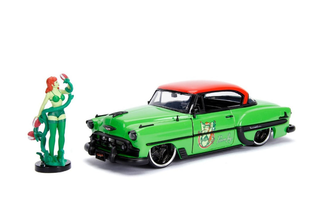 Jada 1/24 "DC Comics Bombshells" 1953 Chevy Bel Air Poison Ivy 30455