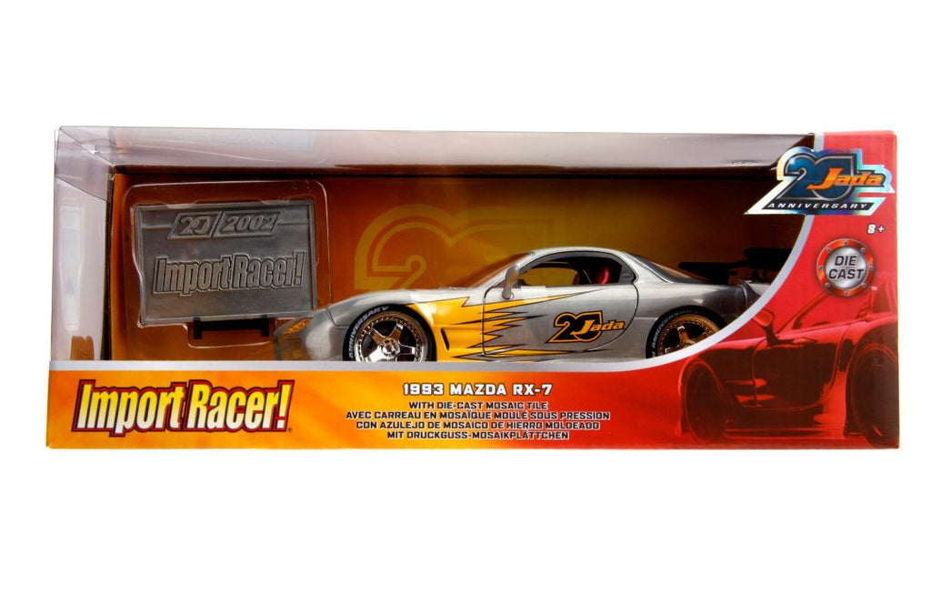 Jada 1/24 "Import Racer" 1993 Mazda RX-7 - 20th Anniversary