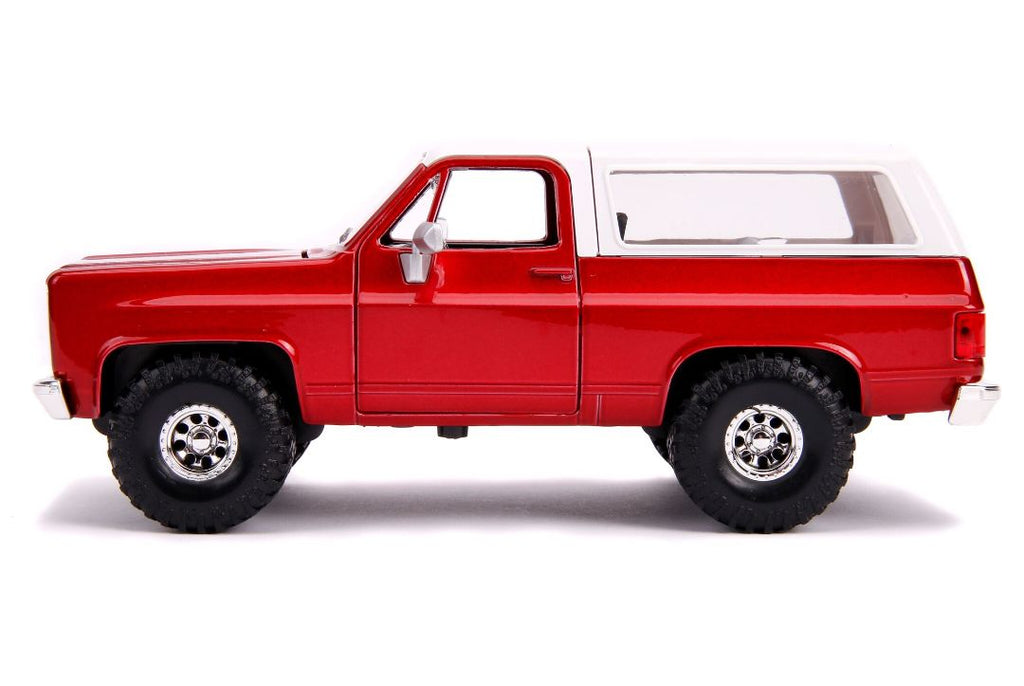 Jada 1/24 "Just Trucks" 1980 Chevy K5 Blazer Off Road - Red 31594