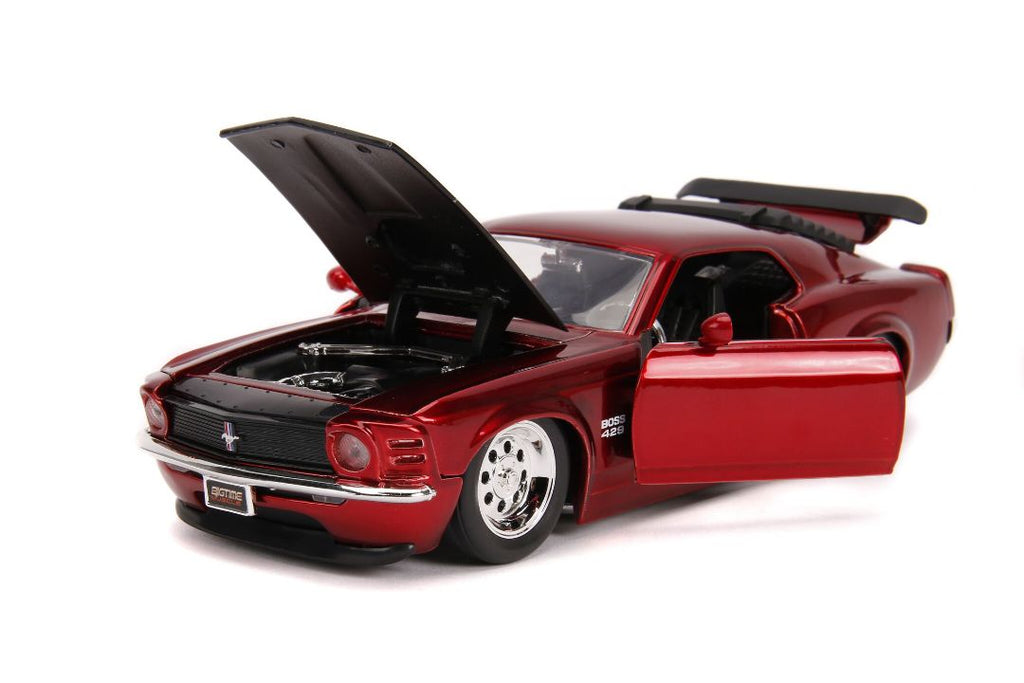 Jada 1/24 "BIGTIME Muscle" 1970 Ford Mustang Boss 429 - Red 31648