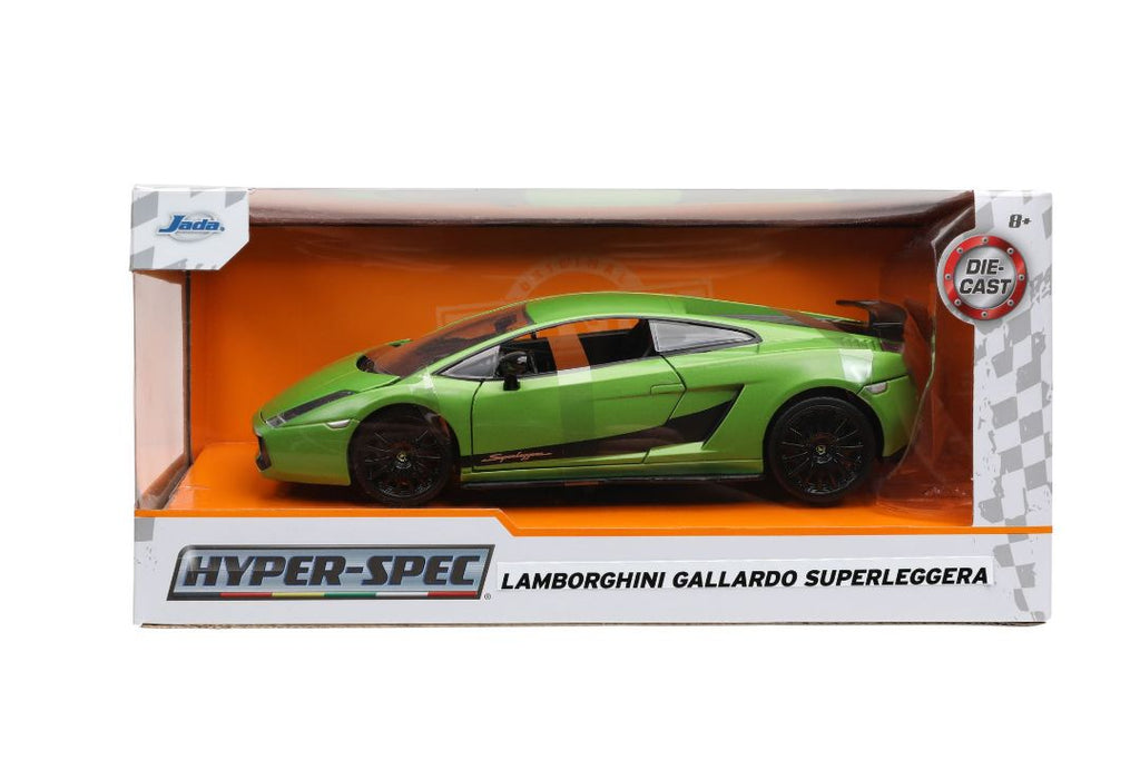 Jada 1/24 "Hyper-Spec" Lamborghini Gallardo Superleggera - Green 32717