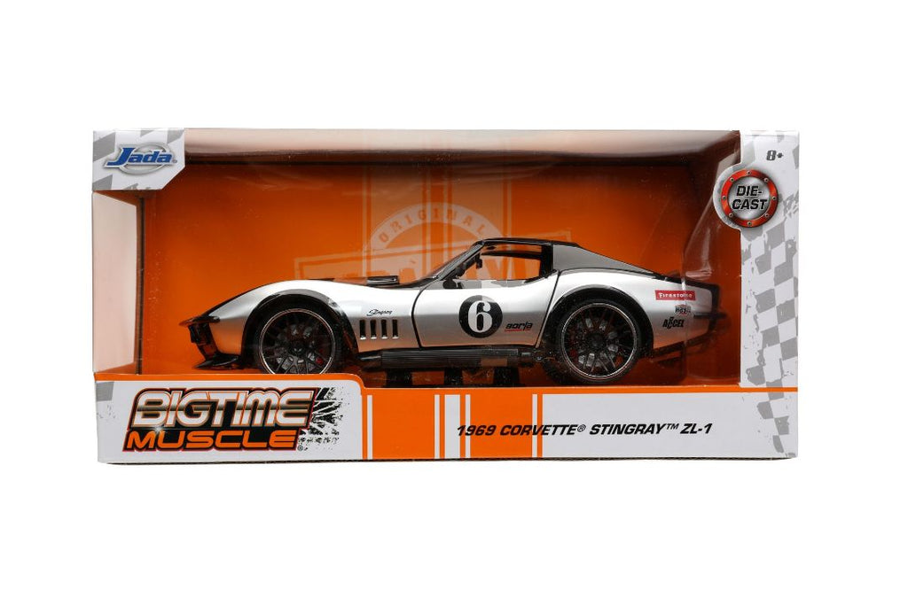 Jada 1/24 "BIGTIME Muscle" 1969 Corvette Stingray 32775