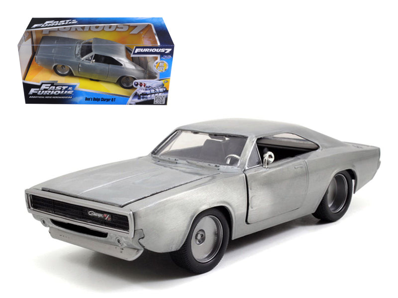 Jada 1/24 "Fast & Furious" 1968 Dodge Charger R/T - Bare Metal 97336