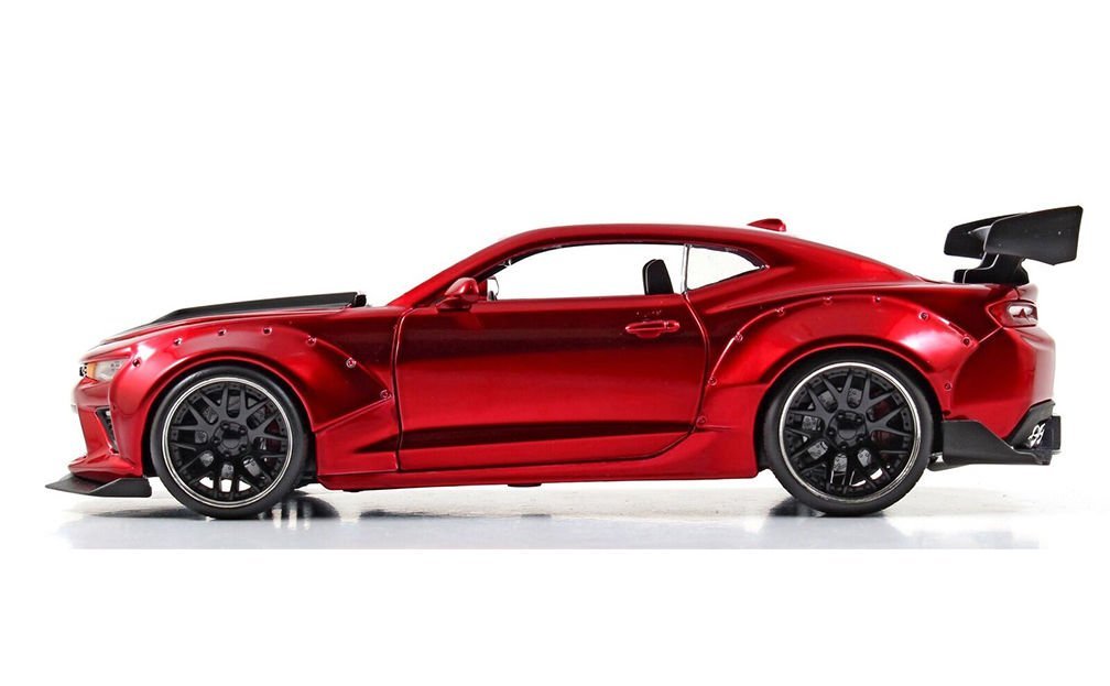 Jada 1/24 "BIGTIME Muscle" 2016 Chev Camaro Wide Body Red 98136