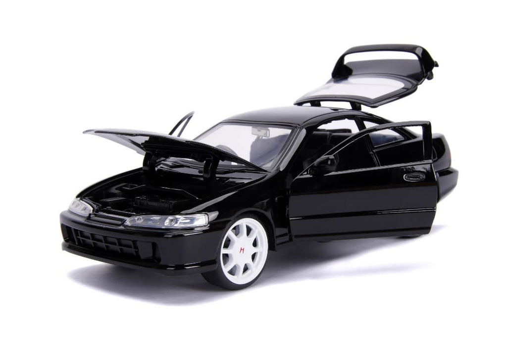 JADA 1/24 "JDM TUNERS" 1995 Honda Integra Type R - GLOSSY BLACK 30930