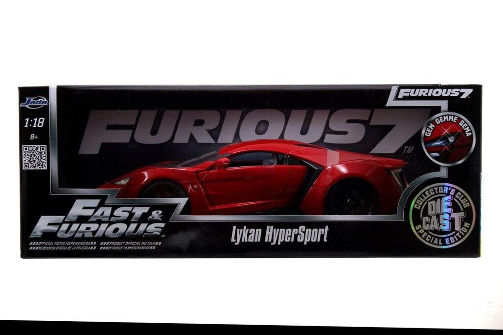 1/18 Lykan Hypersport Fast&Furious Jada