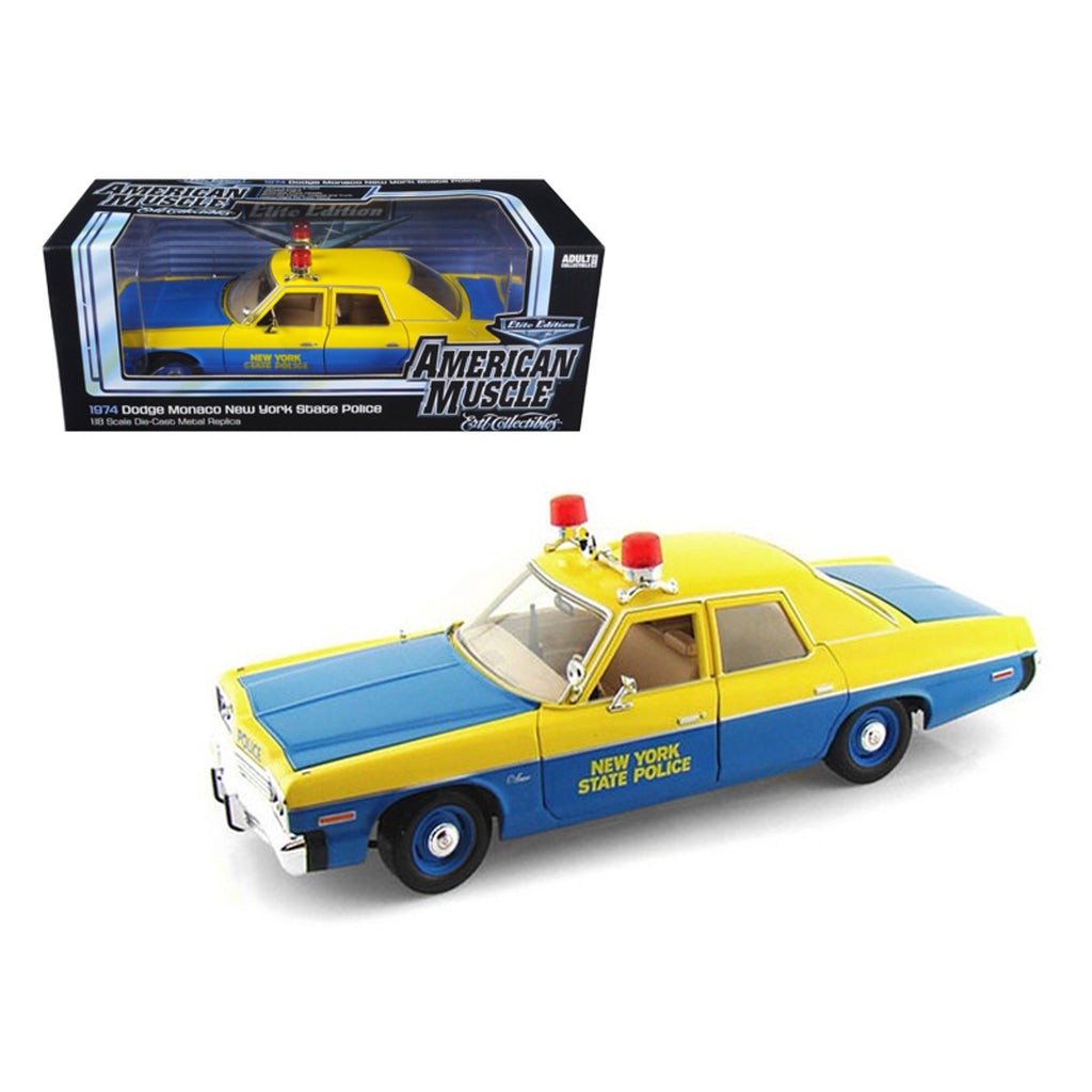 1:18 1974 Dodge Monaco New York State Police Autoworld