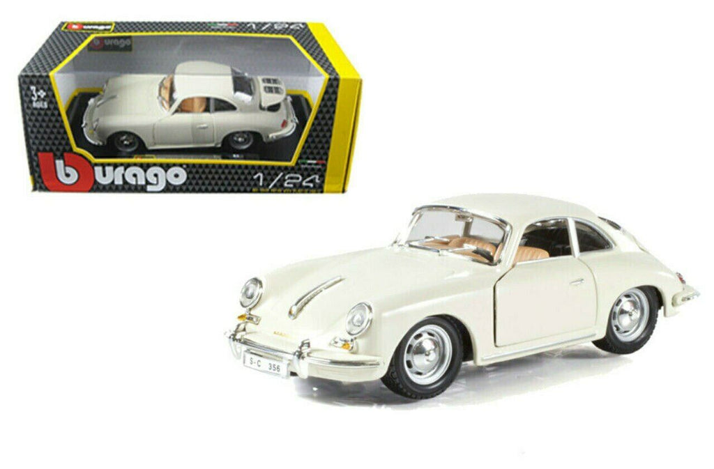 1:24 1961 Porsche 356B Coupe (Ivory)